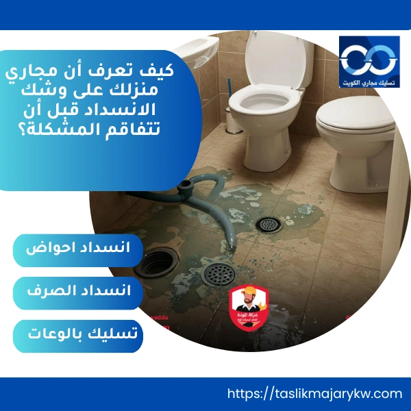 كيف تعرف أن مجاري منزلك على وشك الانسداد قبل أن تتفاقم المشكلة؟