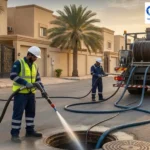 تسليك خطوط الصرف الرئيسية